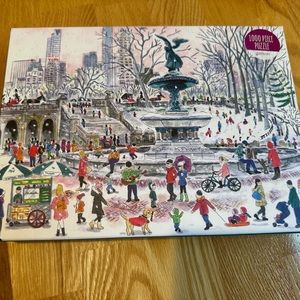 Beautiful winter puzzle